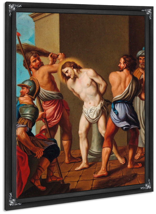 The Flagellation Of Christ By Bolognese School