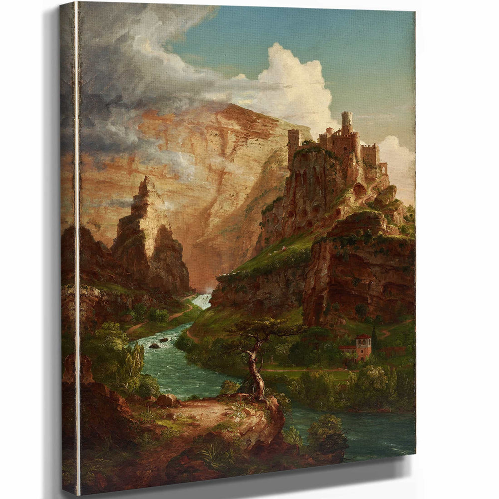 Thomas Cole The Fountain Of Vaucluse By Thomas Cole