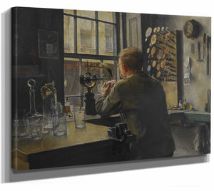 Charles Frederic Ulrich The Glass Engraver By Charles Frederic Ulrich