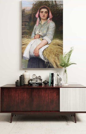 Charles Sillem Lidderdale The Gleaner By Charles Sillem Lidderdale