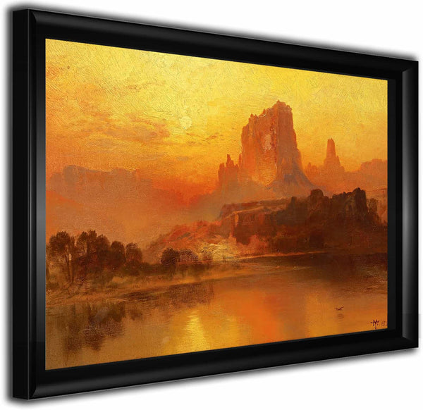 The Golden Hour By Thomas Moran