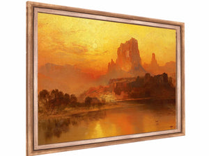 The Golden Hour By Thomas Moran