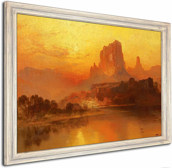 The Golden Hour By Thomas Moran