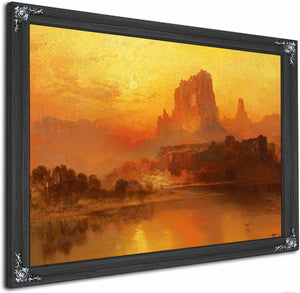 The Golden Hour By Thomas Moran