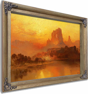 The Golden Hour By Thomas Moran