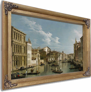 The Grand Canal In Venice From Palazzo Flangini To Campo San Marcuola By Canaletto