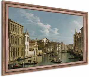 The Grand Canal In Venice From Palazzo Flangini To Campo San Marcuola By Canaletto