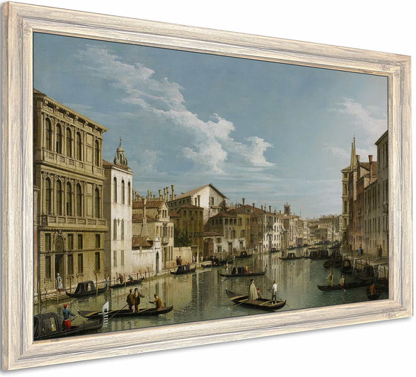 The Grand Canal In Venice From Palazzo Flangini To Campo San Marcuola By Canaletto