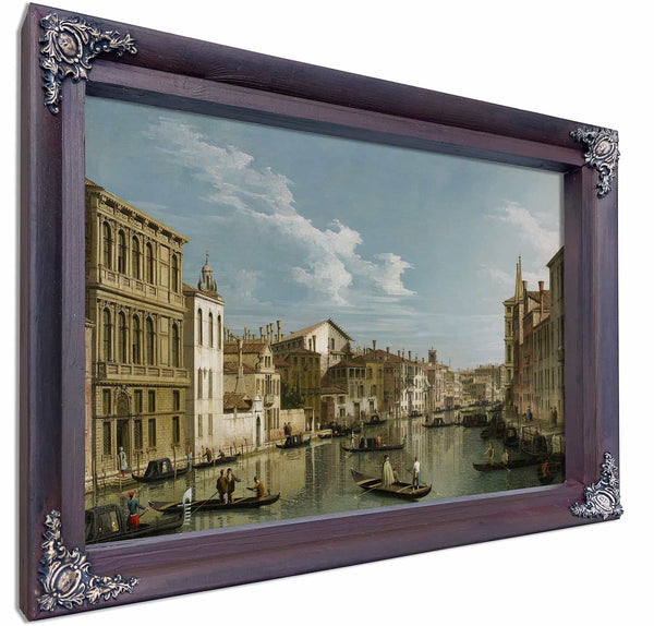 The Grand Canal In Venice From Palazzo Flangini To Campo San Marcuola By Canaletto