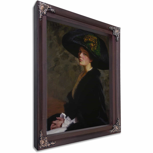 The Green Hat By Lilla Cabot Perry