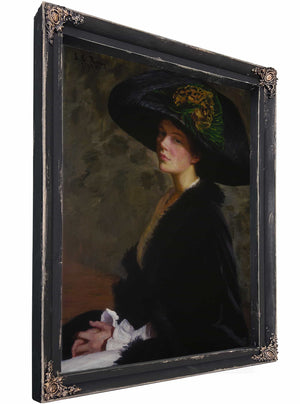 The Green Hat By Lilla Cabot Perry