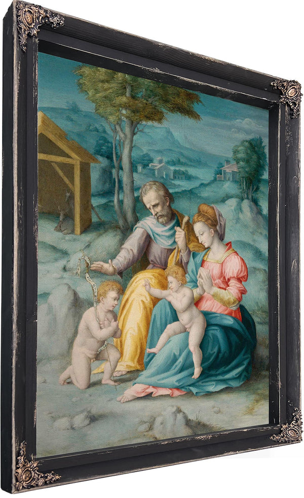 The Holy Family With The Infant Saint John The Baptist By Bacchiacca