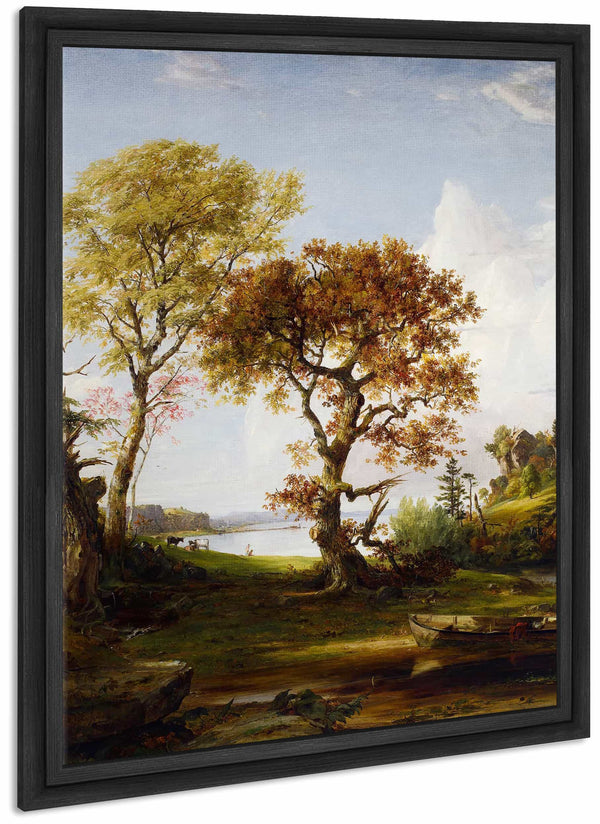 The Hudson At Piermont By Jasper Francis Cropsey