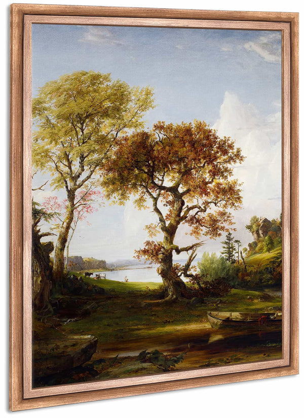 The Hudson At Piermont By Jasper Francis Cropsey