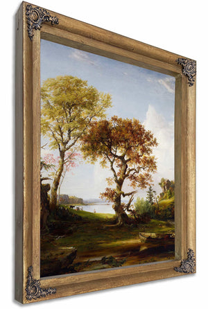 The Hudson At Piermont By Jasper Francis Cropsey