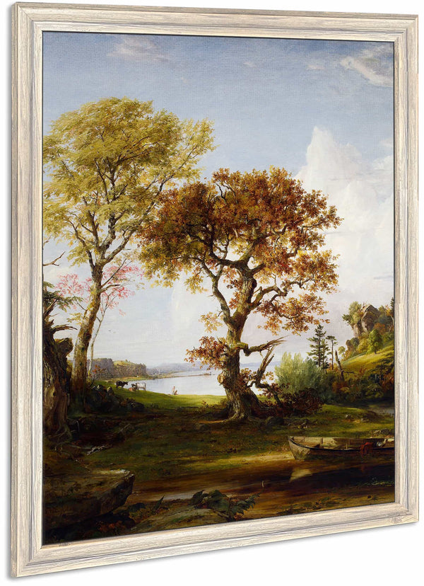 The Hudson At Piermont By Jasper Francis Cropsey