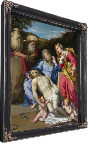 The Lamentation By Domenichino