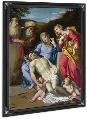 The Lamentation By Domenichino