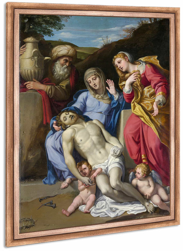 The Lamentation By Domenichino