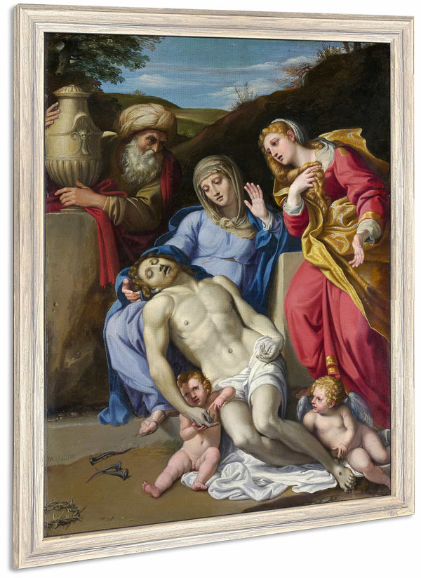 The Lamentation By Domenichino