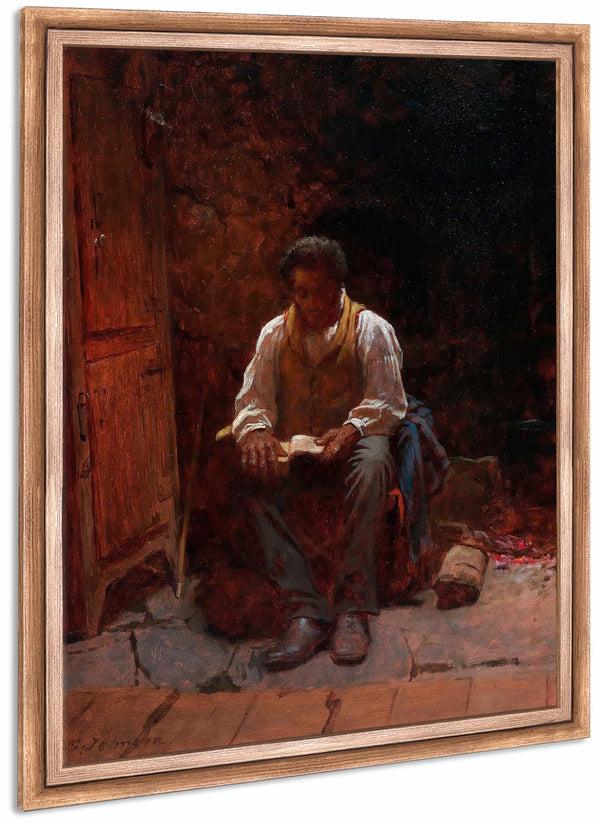 The Lord Is My Shepherd By Eastman Johnson