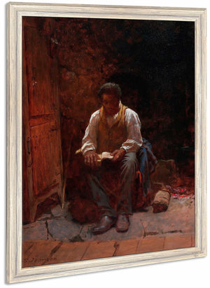 The Lord Is My Shepherd By Eastman Johnson