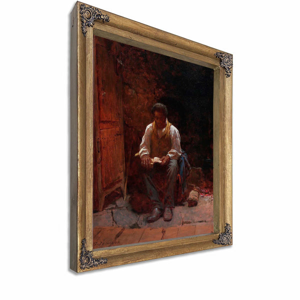 The Lord Is My Shepherd By Eastman Johnson