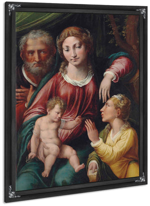 The Mystic Marriage Of Saint Catherine By Biagio Pupini 1