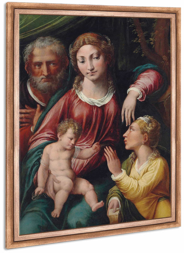 The Mystic Marriage Of Saint Catherine By Biagio Pupini 1