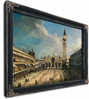 The Piazza San Marco In Venice By Canaletto