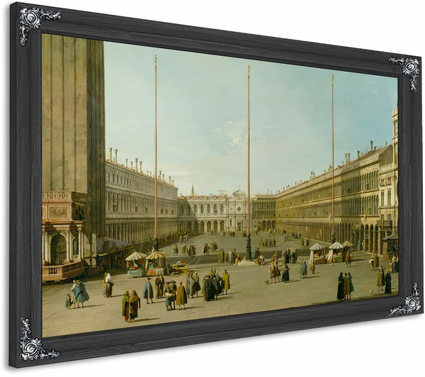 The Piazza San Marco By Canaletto