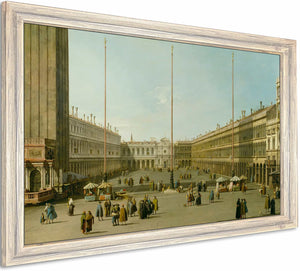 The Piazza San Marco By Canaletto