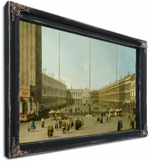 The Piazza San Marco By Canaletto