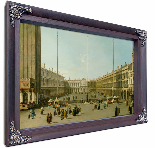 The Piazza San Marco By Canaletto