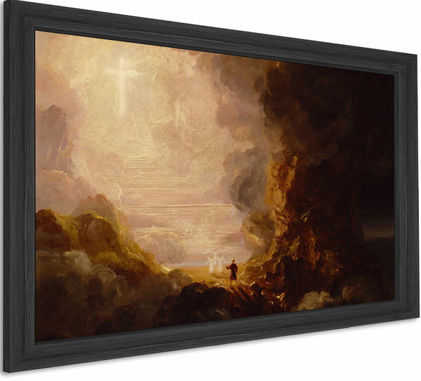 The Pilgrim Of The Cross At The End Of His Journey By Thomas Cole