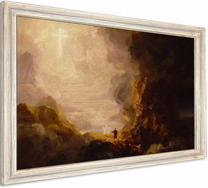 The Pilgrim Of The Cross At The End Of His Journey By Thomas Cole