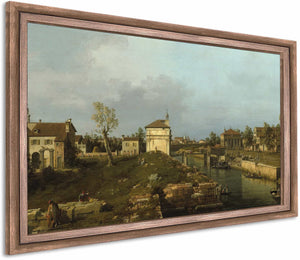 The Porta Portellopadua By Canaletto