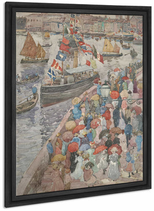 The Quai Venice By Maurice Prendergast