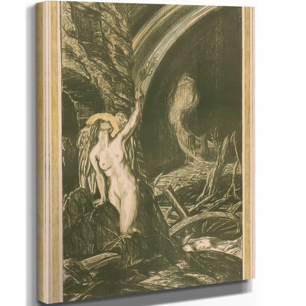 Charles Haslewood Shannon The Re Birth Of The Arts By Charles Haslewood Shannon