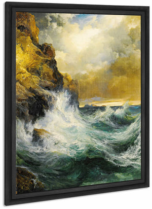 The Receding Wave By Thomas Moran