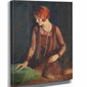 George Luks The Redhead By George Luks