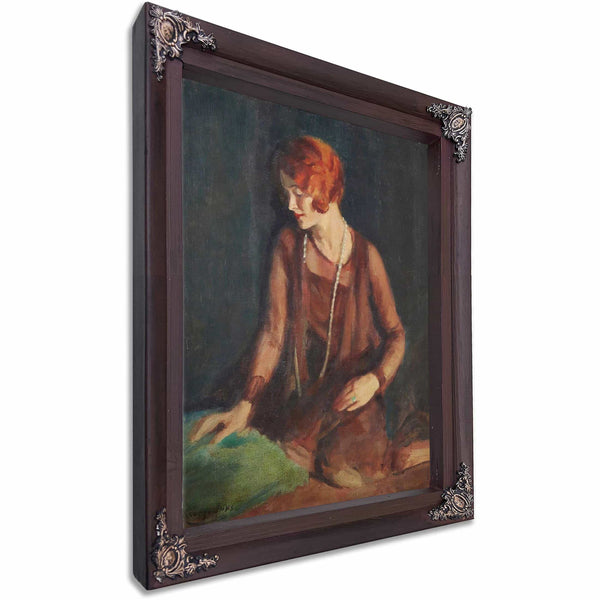 The Redhead By George Luks