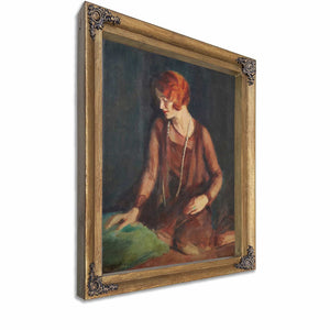 The Redhead By George Luks