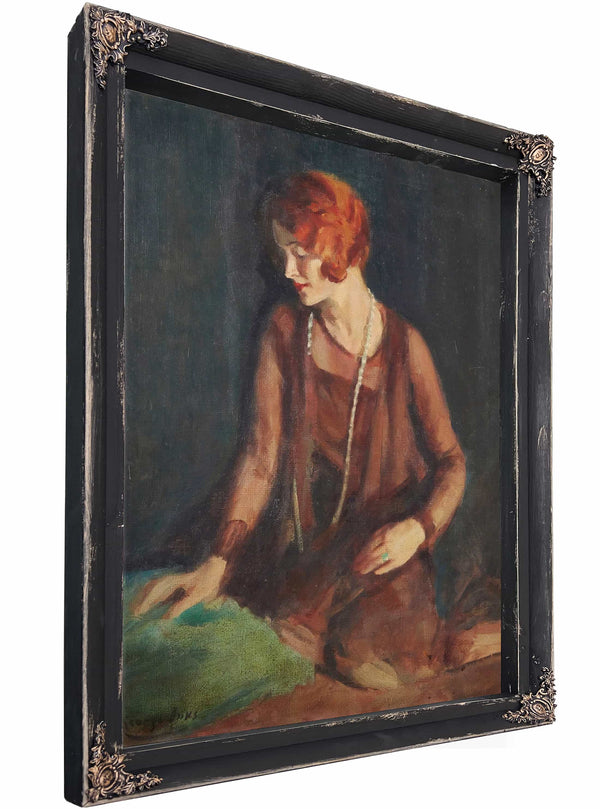 The Redhead By George Luks