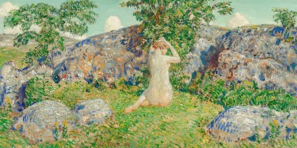 Childe Hassam The Rocks Of Cape Ann By Childe Hassam