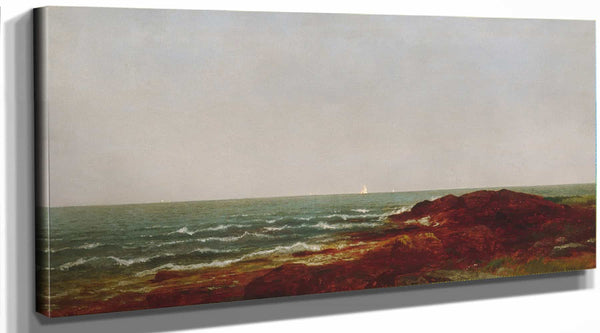 John Frederick Kensett The Sea By John Frederick Kensett