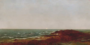 John Frederick Kensett The Sea By John Frederick Kensett