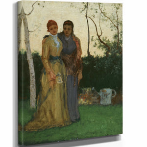 George Inness The Sisters By George Inness