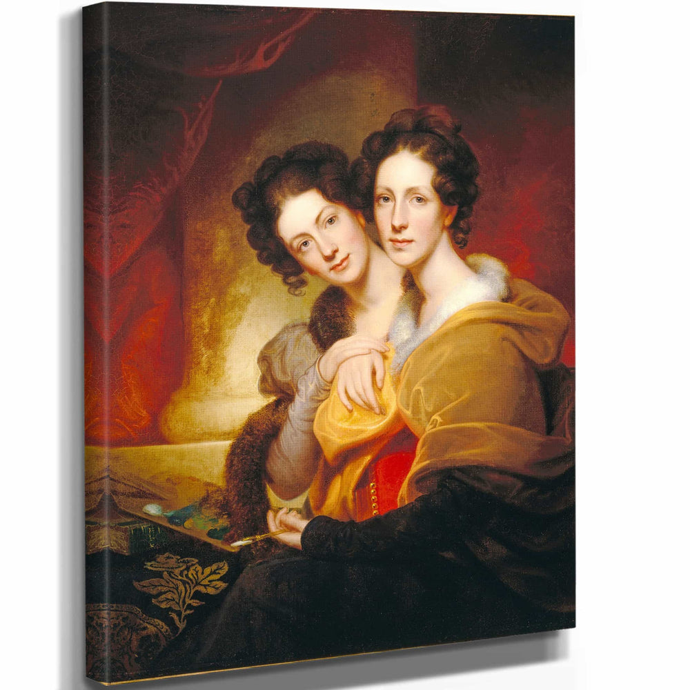 Rembrandt Peale The Sisters By Rembrandt Peale