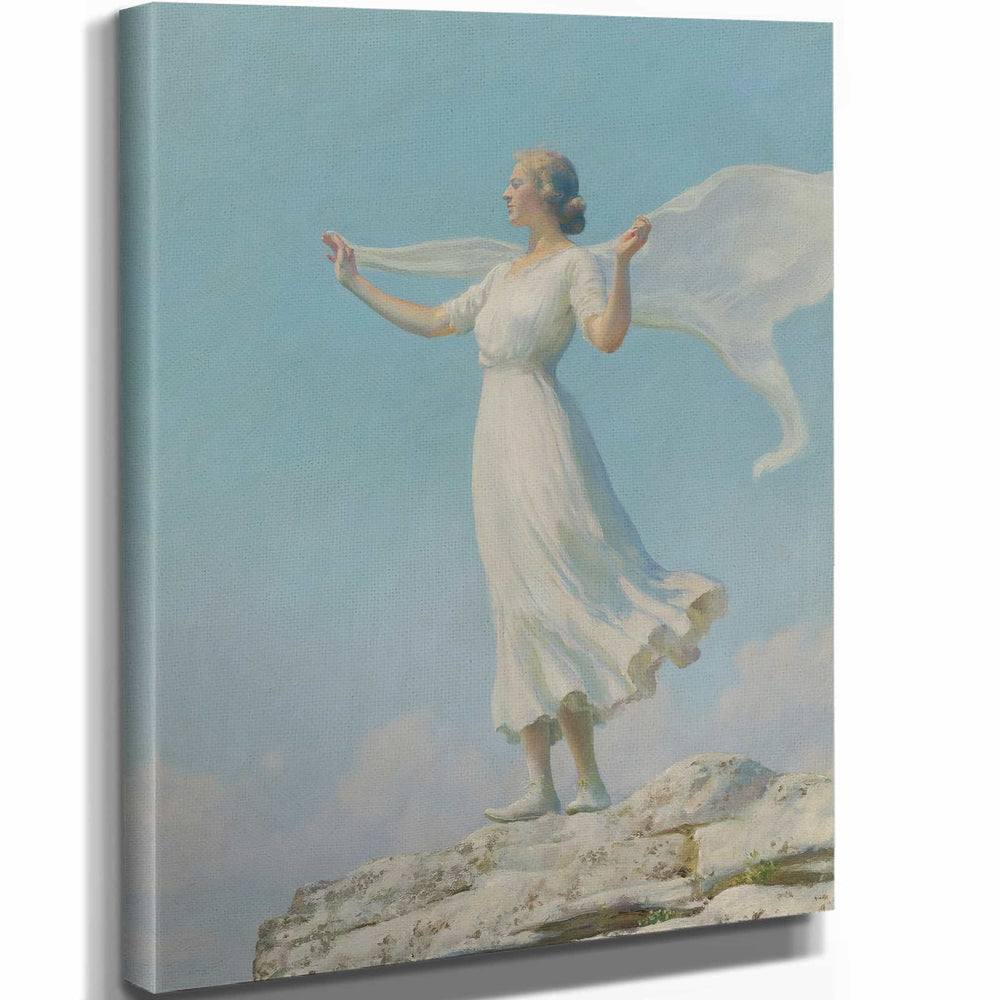 Charles Courtney Curran The South Wind By Charles Courtney Curran